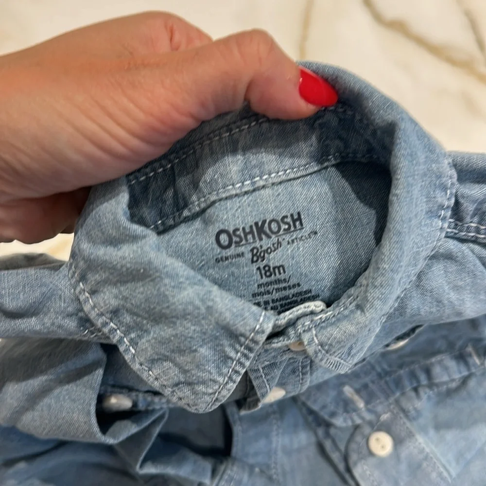 Oshkosh Blue Denim shirt